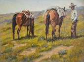 BILL NEAL OIL ON BOARDBILL NEA