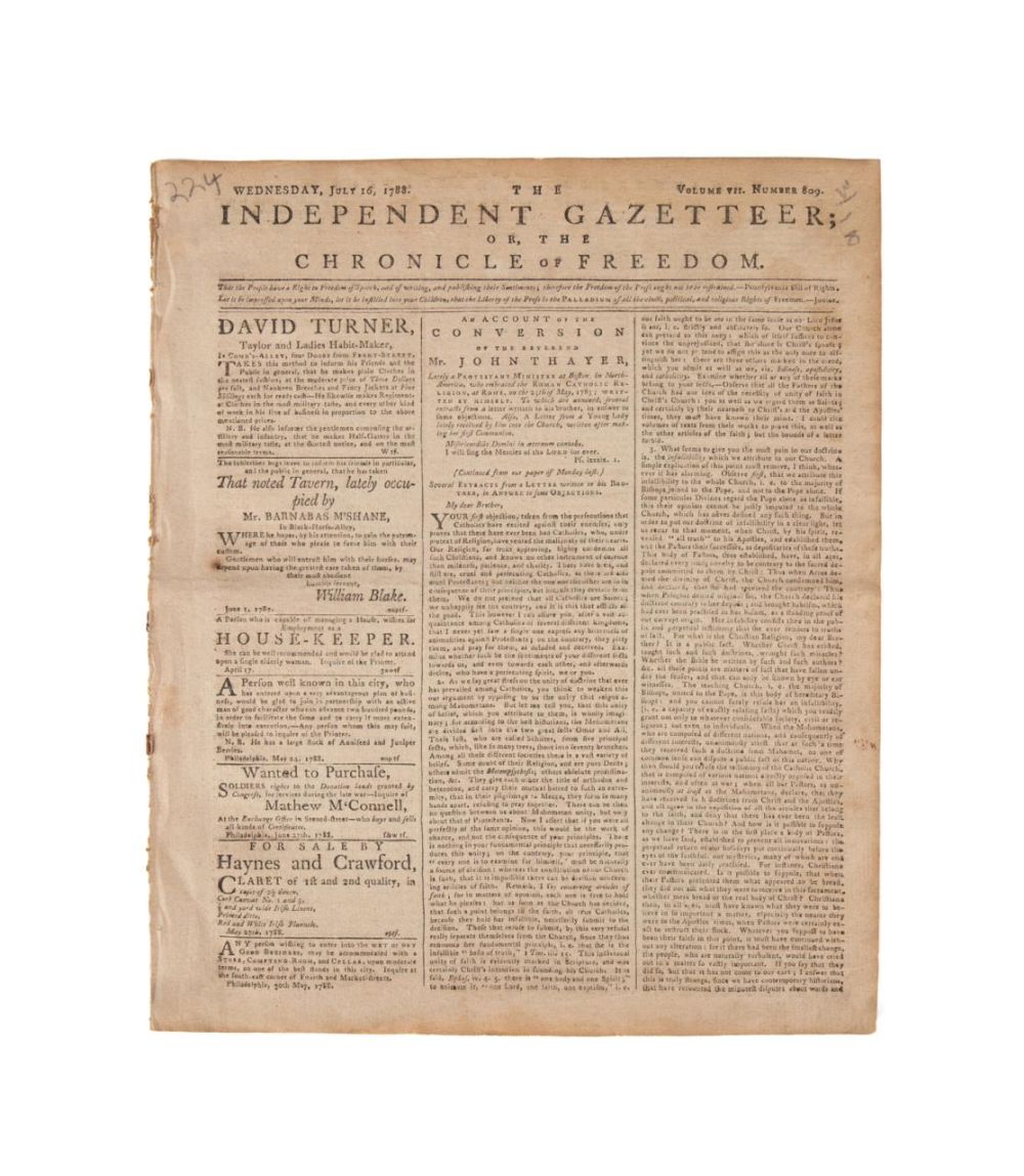 BILL OF RIGHTS, INDEPENDENT