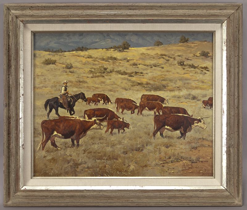 Bill Owen ''On the Move'' oil