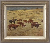 Bill Owen ''On the Move'' oil