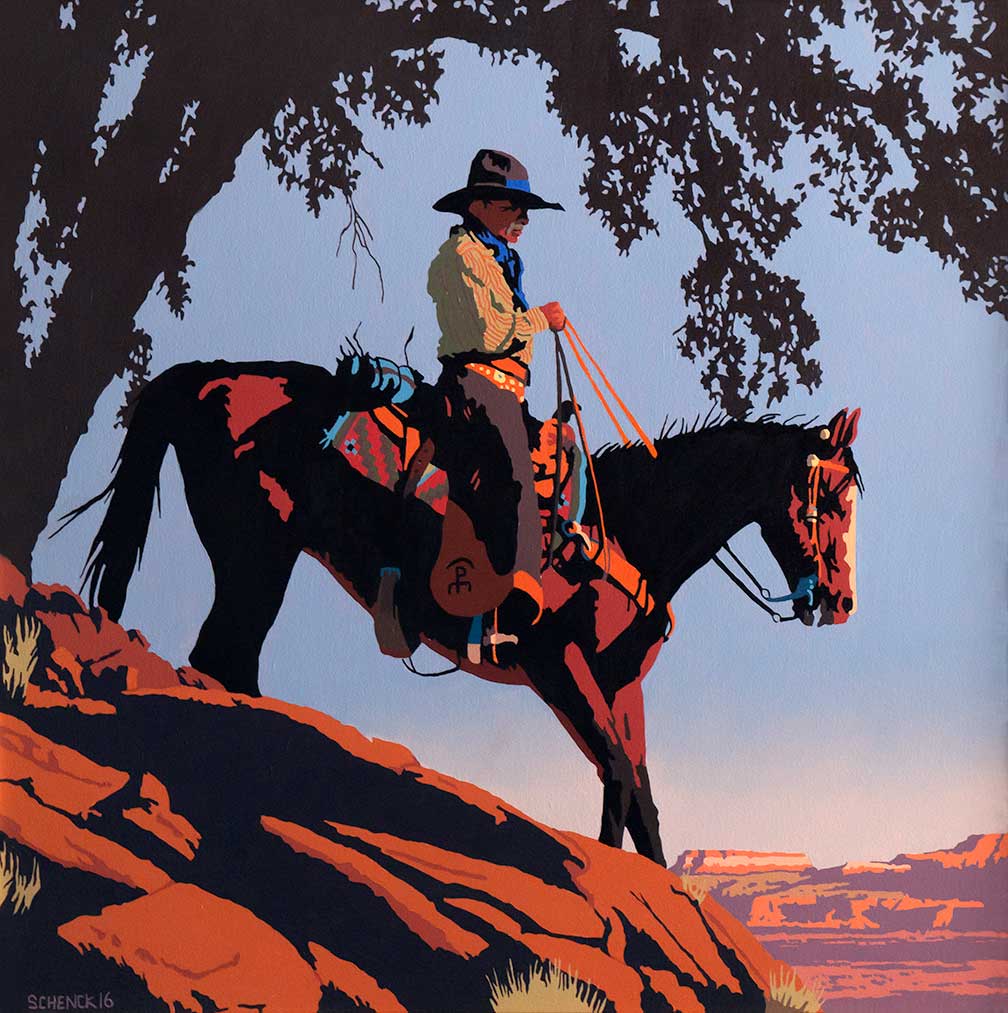 BILL SCHENCK (1947- ), 4 MILE FLATS