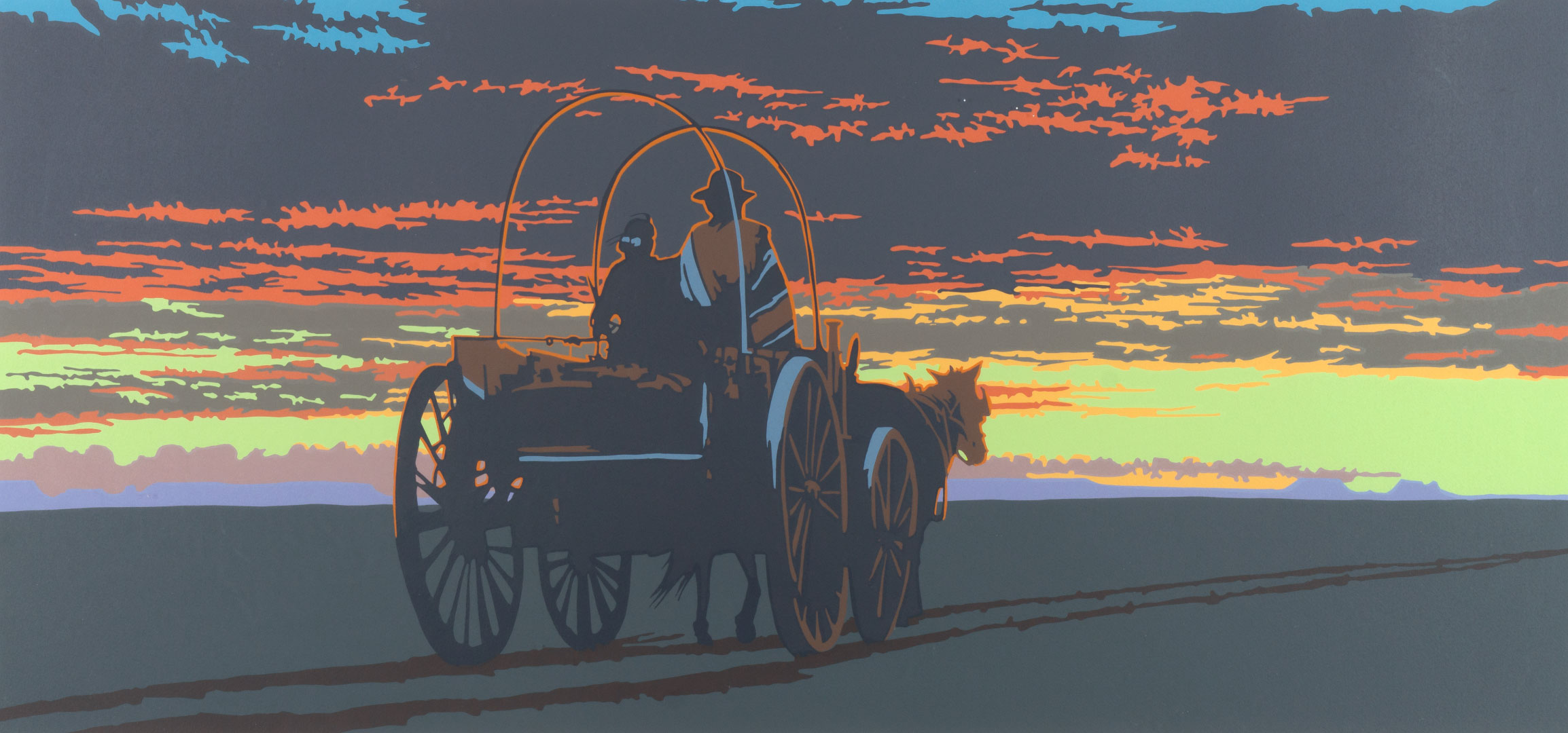 BILL SCHENCK (1947-), GOING HOME