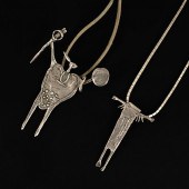 BILL WORRELL, A PAIR OF SILVER