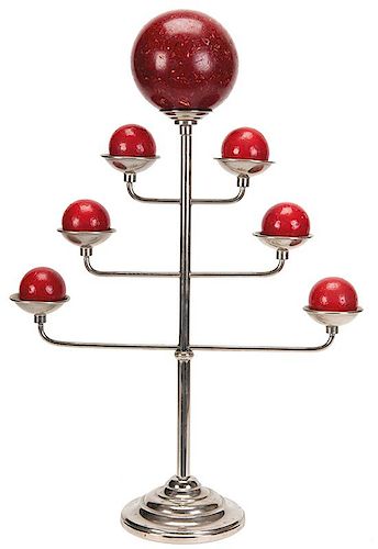 BILLIARD BALL STAND.Billiard Ball