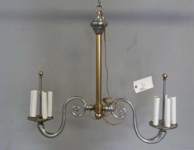 Billiard Fixture with 2 Arms and 10