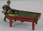 BILLIARDS PLAYER PENNY TOY Kel