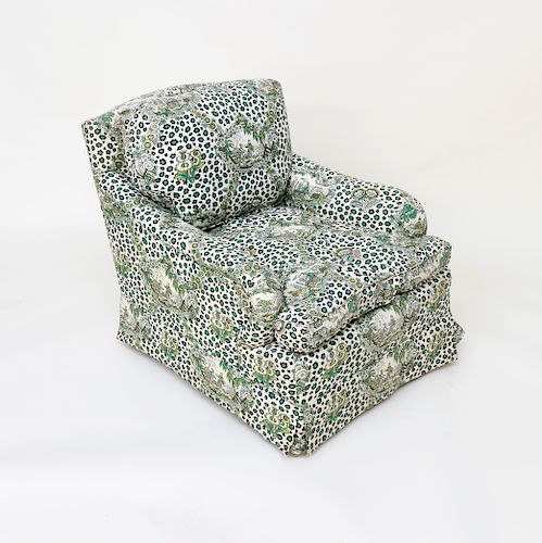 BILLY BALDWIN UPHOLSTERED CLUB