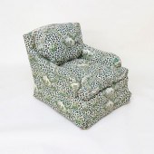 BILLY BALDWIN UPHOLSTERED CLUB