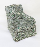 BILLY BALDWIN UPHOLSTERED CLUB