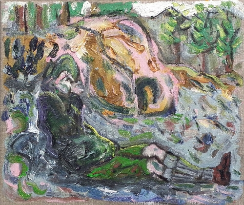 Billy Childish (born 1959) - Oil