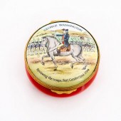 BILSTON BATTERSEA ENAMEL TRINK