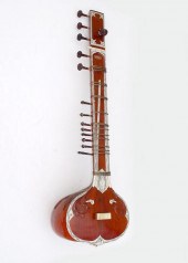 BINA 17 STRING INLAID SITAR: L