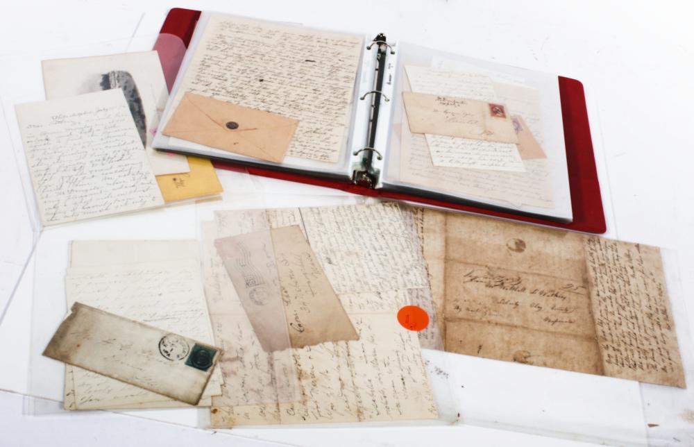 BINDER OF HISTORICAL HANDWRITTEN