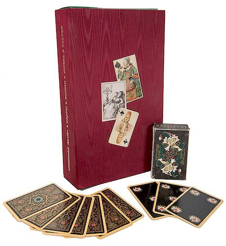 BINDER OF RUSSIAN PLAYING CARD