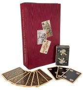 BINDER OF RUSSIAN PLAYING CARD