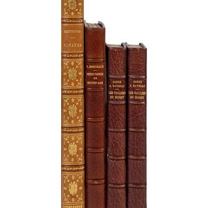 [BINDINGS]. A group of 3 works from