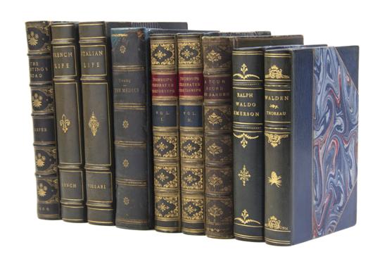 (BINDINGS) A group of nine