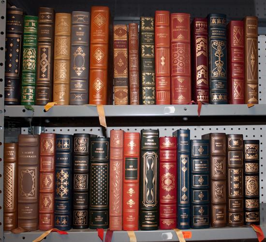 [Bindings] About 25 literary titles