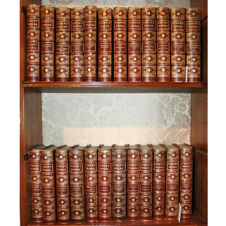 [BINDINGS] FISKE, JOHN Works. 	 