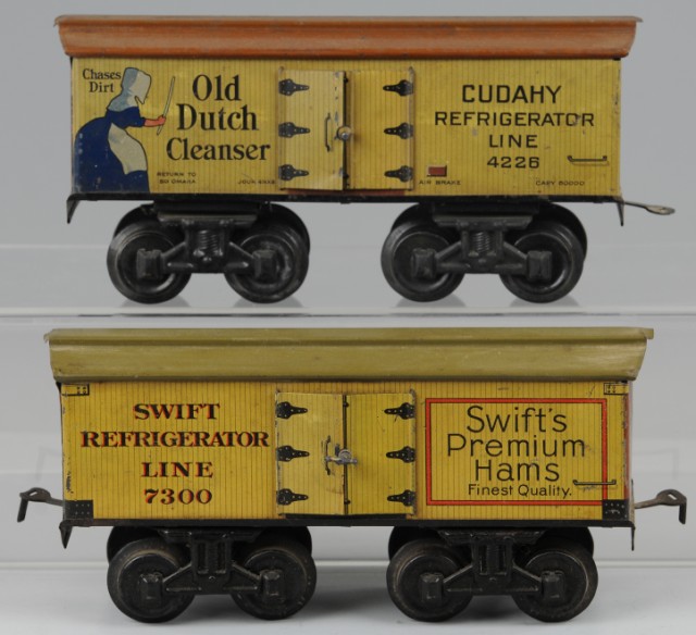 BING ADVERTISING BOX CARS Gauge 1