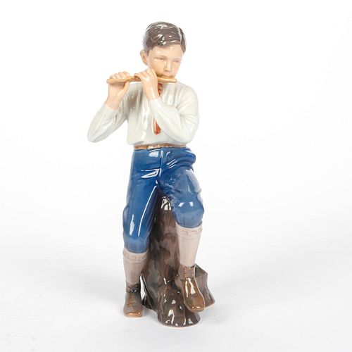 BING AND GRONDAHL BOY WITH FLUTE