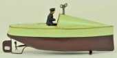 BING CLOCKWORK SPEEDBOAT Germa