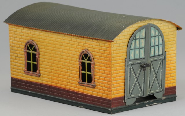 BING ENGINE HOUSE Lithographed