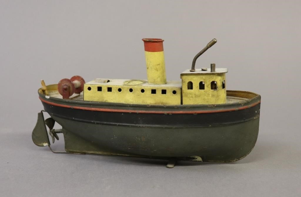 Bing fire boat with clockwork