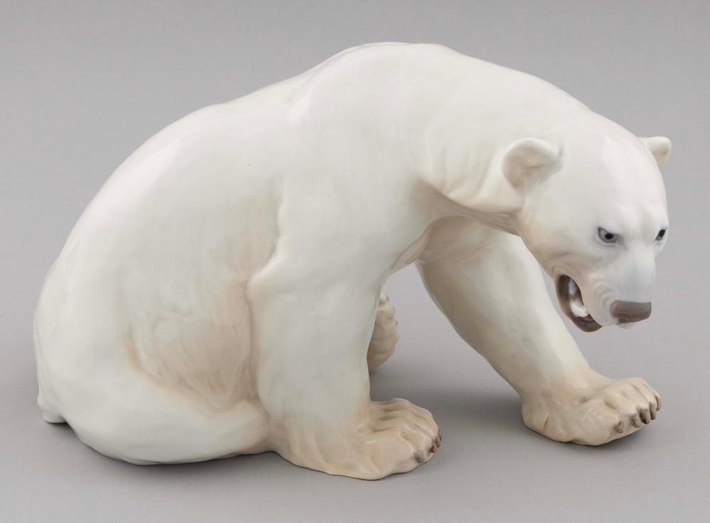 BING & GRØNDAHL POLAR BEAR FIGURE