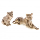 BING & GRONDAHL PORCELAIN LION