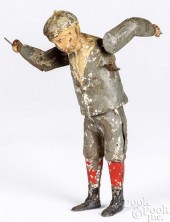 BING PAINTED TIN CLOCKWORK BOY