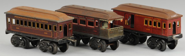 BING PENNSYLVANIA TRAIN CARS O