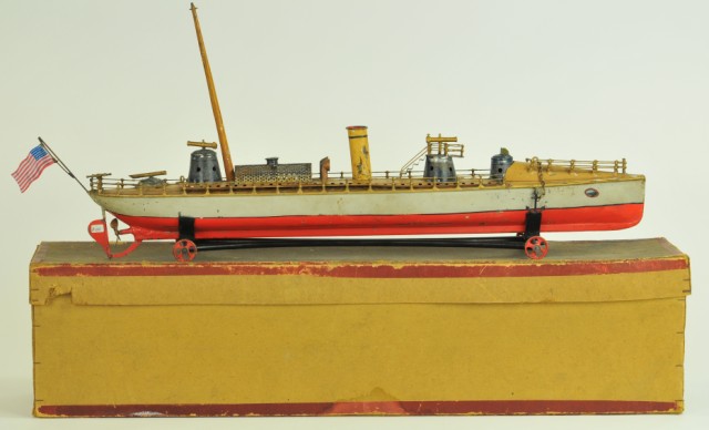BING TORPEDO BOAT WITH ORIGINAL BOX