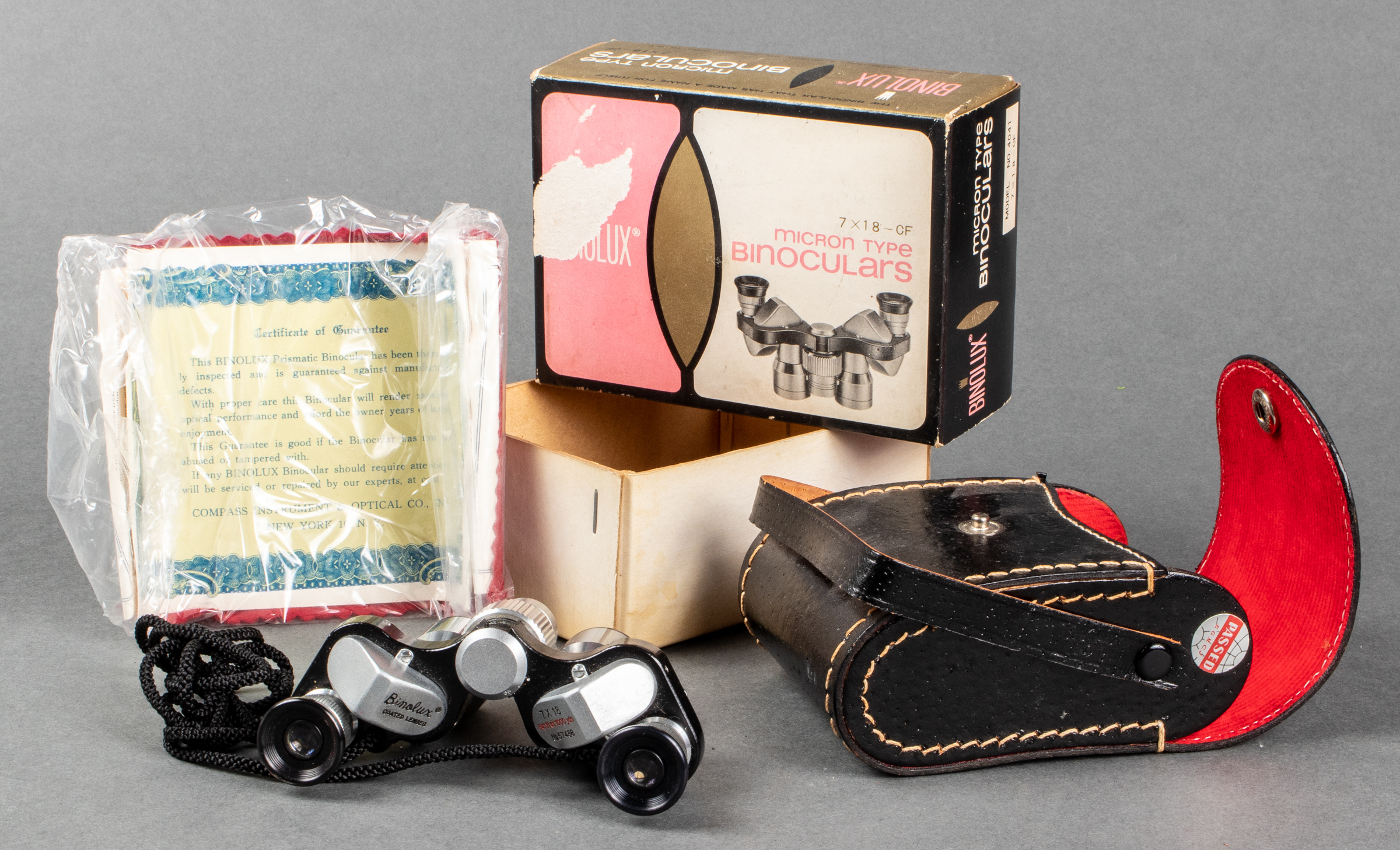 BINOLUX MICRON TYPE BINOCULARS