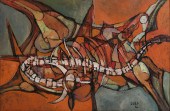 BIOMORPHIC ABSTRACT COMPOSITIO
