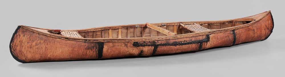 Birch Bark Canoe American, 20th