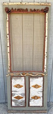 BIRCH BARK & TWIG ADIRONDACK C