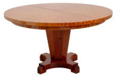 BIRCH VENEERED EXTENDING PEDES