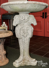 BIRD BATH OR FOUNTAIN SECTION<