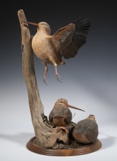 BIRD SCULPTURE BY STEVE HITCHC