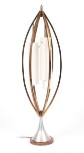 BIRDCAGE MCM TABLE LAMPBIRDCAG