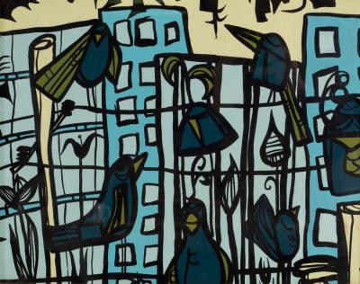 Birds and Skyscrapers on