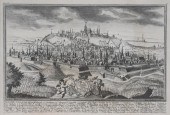 BIRDS EYE MAP OF PRAGUE, PRINT