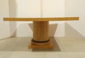 BIRD'S EYE MAPLE CENTRE TABLE,