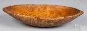 BIRDS-EYE MAPLE TRENCHER, 19TH