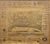 BIRD'S EYE VIEW MAP OF MIDDLET