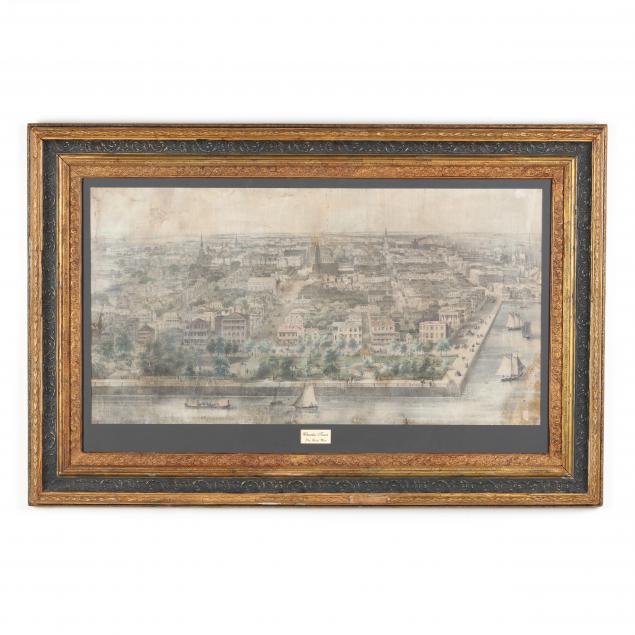 BIRD'S EYE VIEW OF CHARLESTON,