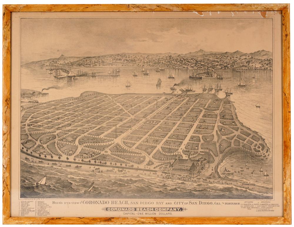 BIRD'S EYE VIEW OF CORONADO