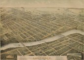 BIRD'S EYE VIEW OF LAWRENCE KA
