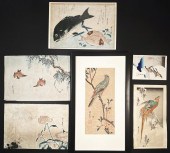 BIRDS & FLOWERS JAPANESE WOODB